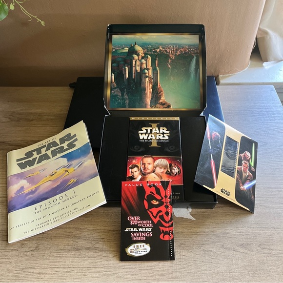 Star Wars The Phantom Menace Collectors edition VHS - Picture 3 of 9
